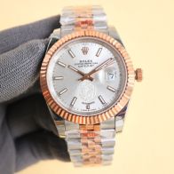 ROLEXデイトジャスト 36スーパーコピー デイトジャスト スチールバンド 品質保証 メンズ ローズゴールドケース