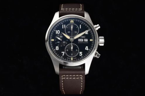 IWCポルトギーゼ 価格スーパーコピー 腕時計 防水 シンプル 上質品 本革バンド ブルー文字盤