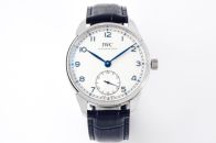 人気新作 iwc ポルトギーゼ かっこいい偽物 うで時計 文字盤 防水 革バンド シルバーケース ホワイト