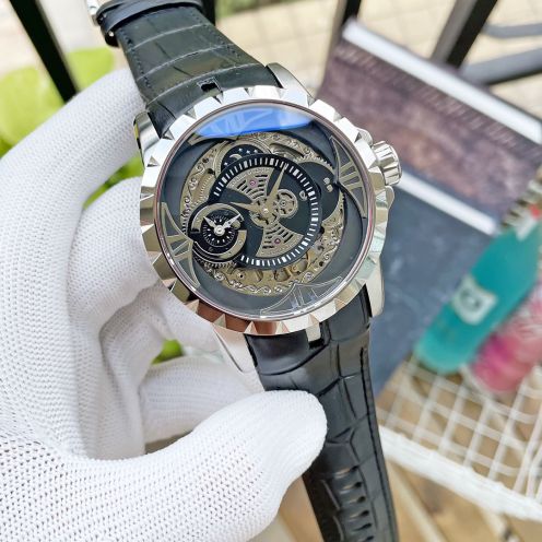 Roger Dubuis お値打ち価格 エクスカリバー 腕時計偽物 うで時計 防水 紳士 Tourbillon メンズ 多色可選