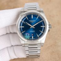 longines 時計偽物 ハイドロコンケスト ウォッチ 通勤 腕時計 スチールバンド メンズ ブルー