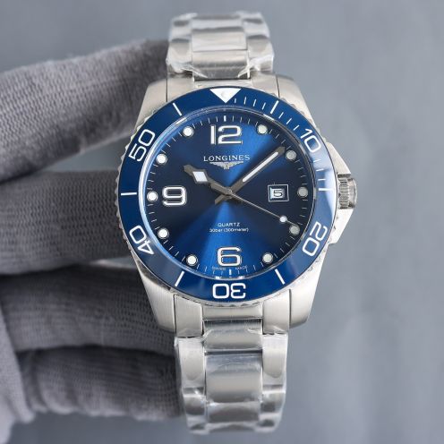 新着アイテム ロンジン スピリット 41mm 価格N級品 ハイドロコンケスト 腕時計 上質 ウォッチ 防水 ブルー