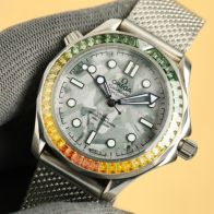 OMEGA シーマスター 300コピー 優雅 ウォッチ 腕時計 防水 ダイヤ飾り 多色可選