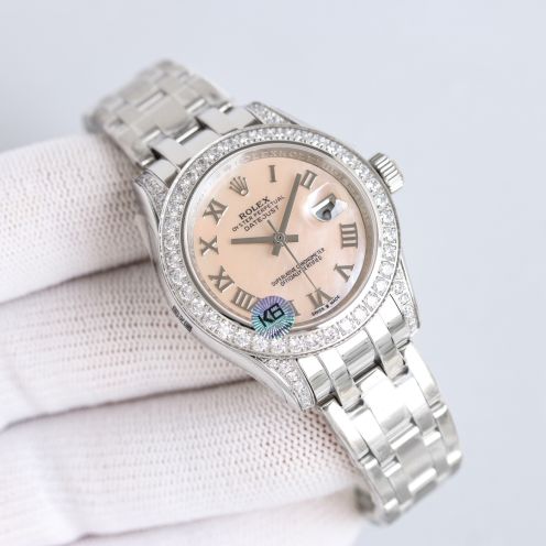 超激得の新品 rolex デイトジャストN級品 ウォッチ 腕時計 防水 ダイヤモンド飾り 優雅レディ 多色可選