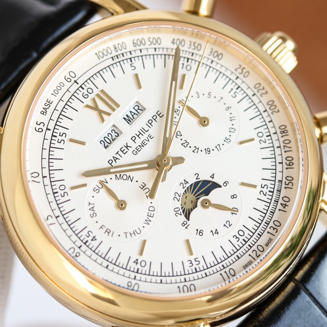 PHILIPPE patek 時計Ｎ級品 うで時計 軽量 びっくりした価格 実用 シンプル 品質保証 ゴールドケース_3