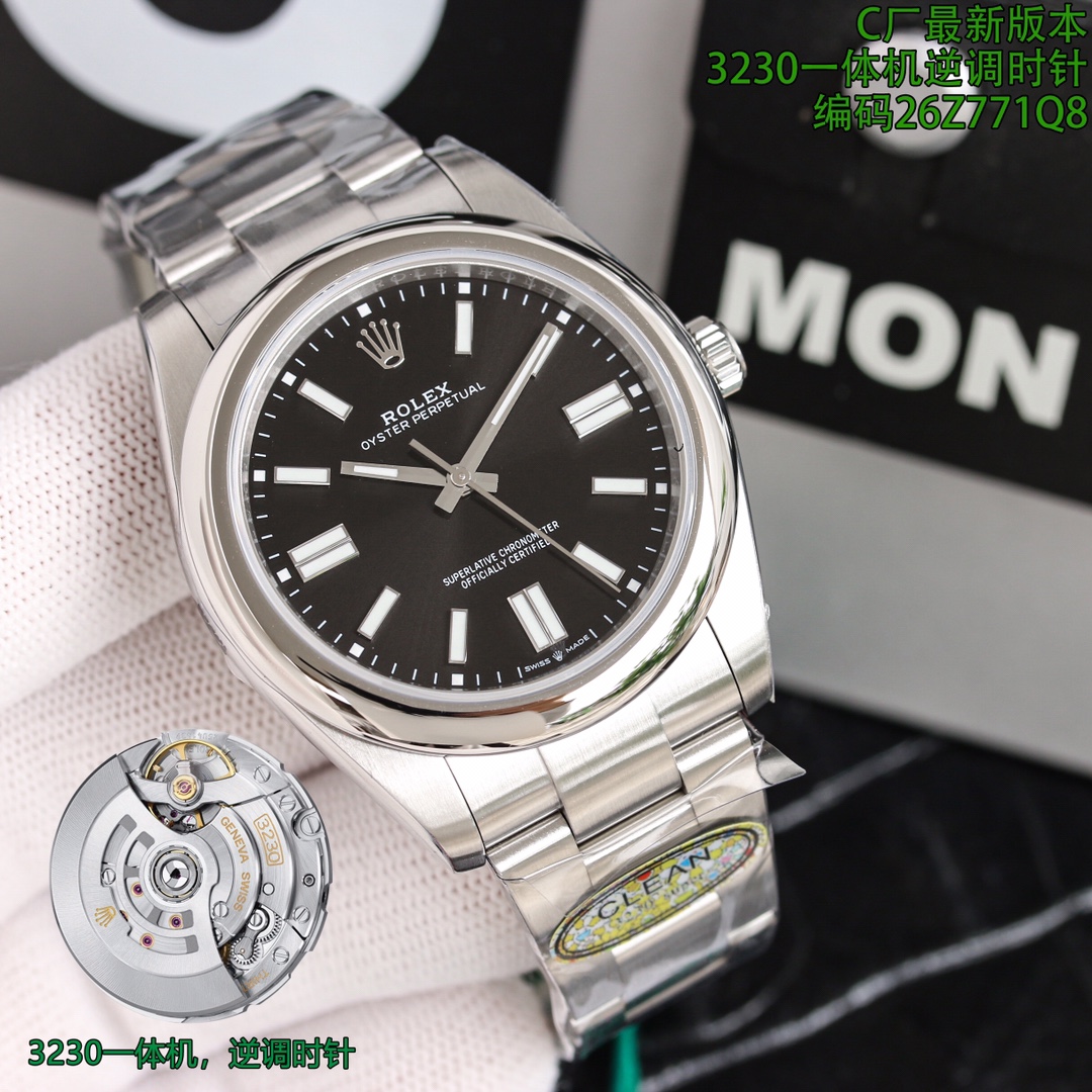 ROLEXオイスター パーペチュアル激安通 うで時計 26Z771Q8 スチールバンド 高級感溢れる 3色文字盤_1