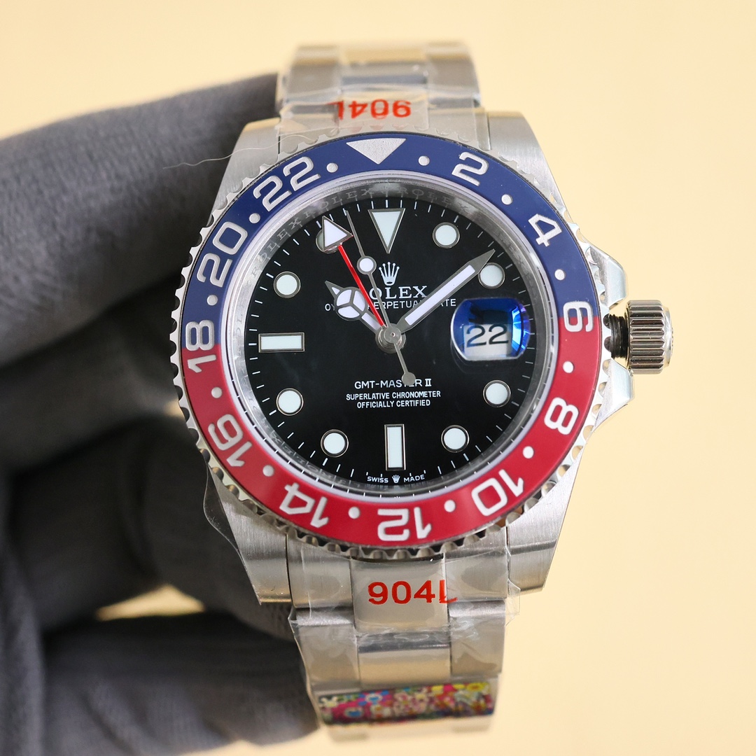 ロレックス gmt マスター 2 買取Ｎ級品 アップル品 腕時計 ファッション 夜光 人気販売 多色可選_2