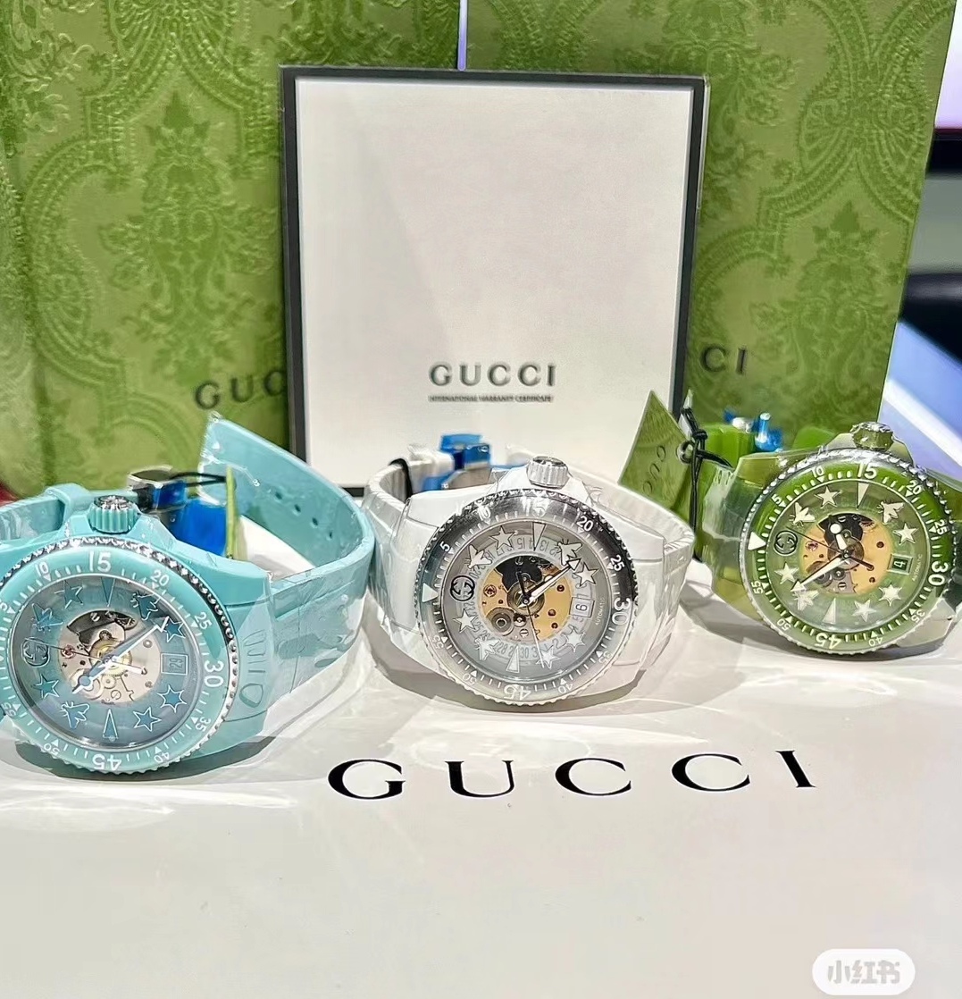 gucci ウォッチコピー DIVEダイヴ 防水 ファッション 星 8215日本機械 シンプル 多色可選_2