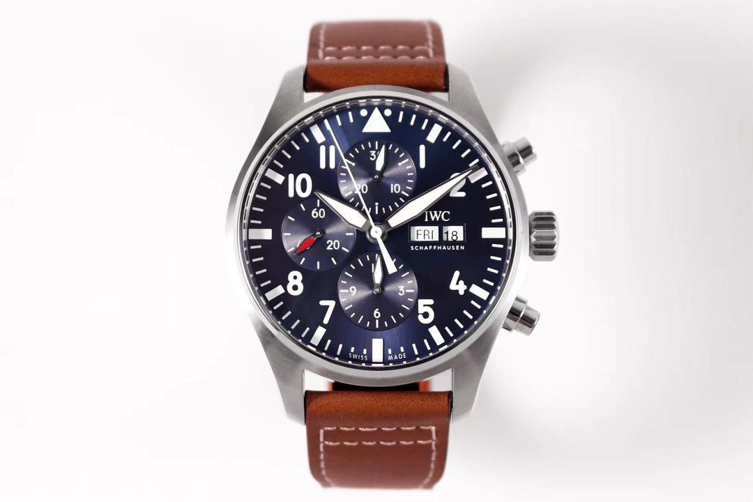 iwcシャフハウゼンスーパーコピー 高級品 腕時計 パイロットウォッチ 防水 ハンサム ブルー_1