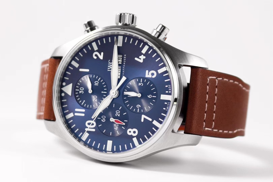 iwcシャフハウゼンスーパーコピー 高級品 腕時計 パイロットウォッチ 防水 ハンサム ブルー_5