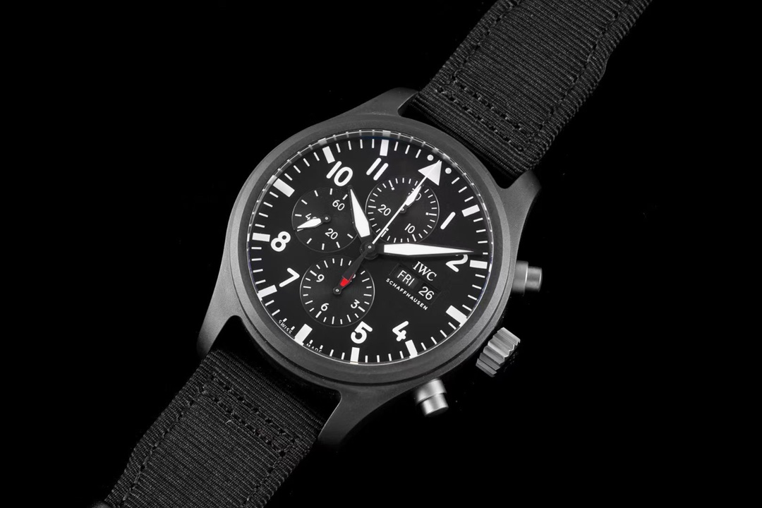 ポルトギーゼ iwc激安通販 腕時計 防水 シンプル 文字盤 ファッション 人気大販売 ブラック_2