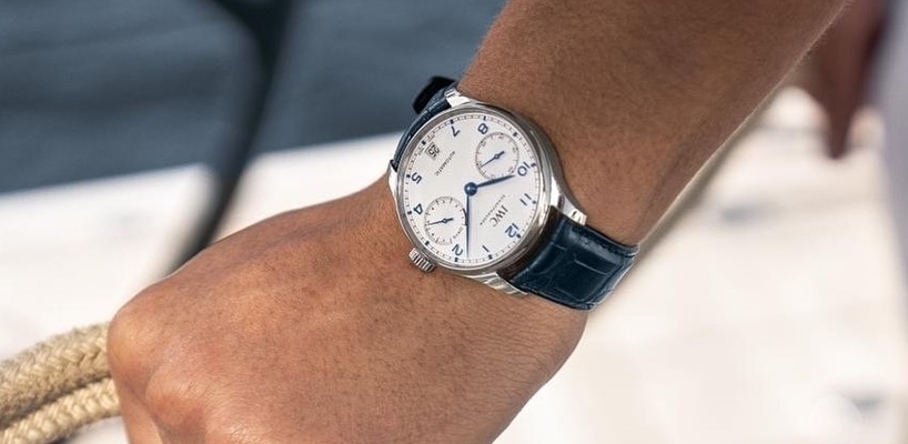 IWC 華やかな雰囲気 ポルトギーゼ iwcコピーうで時計 型番IW500715 シルバーケース ホワイト_9