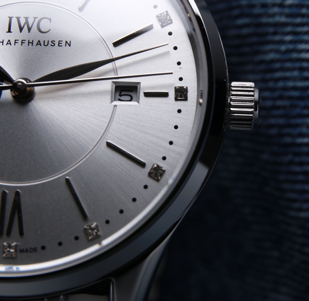 iwc ポート フィノ オートマティックスーパーコピー うで時計 スチールバンド 防水 シンプル ホワイト_6