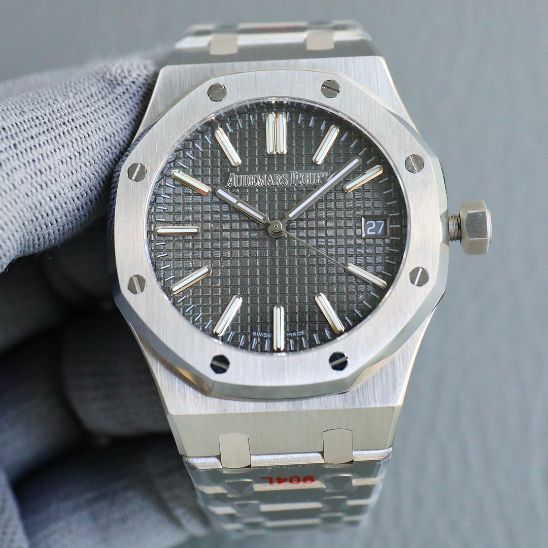 audemars piguet ロイヤル オークスーパーコピー 15510シリーズ ウォッチ 腕時計 防水 夜光 メンズ アップル 2色可選_1