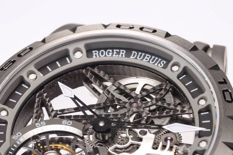 紳士風 roger dubuis エクスカリバー激安通販 うで時計 トゥールビヨン ハンサム 快適 ホワイト_3