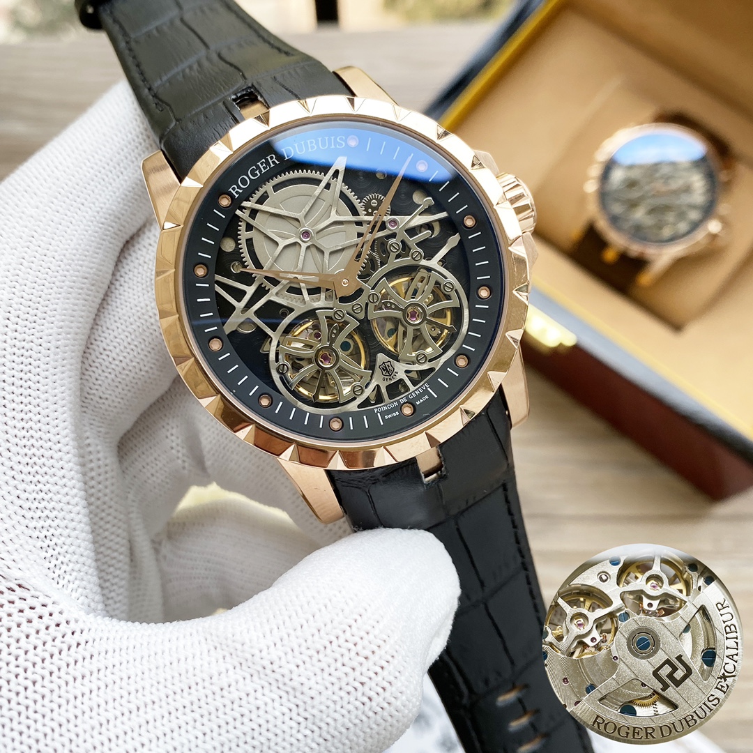 ロジェ エクスカリバースーパーコピー 腕時計 防水 紳士 Tourbillon ハンサム ファッション感 多色可選_2