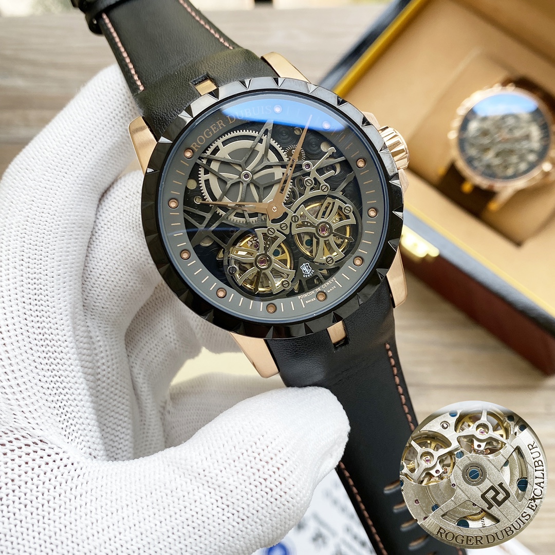 ロジェ エクスカリバースーパーコピー 腕時計 防水 紳士 Tourbillon ハンサム ファッション感 多色可選_4