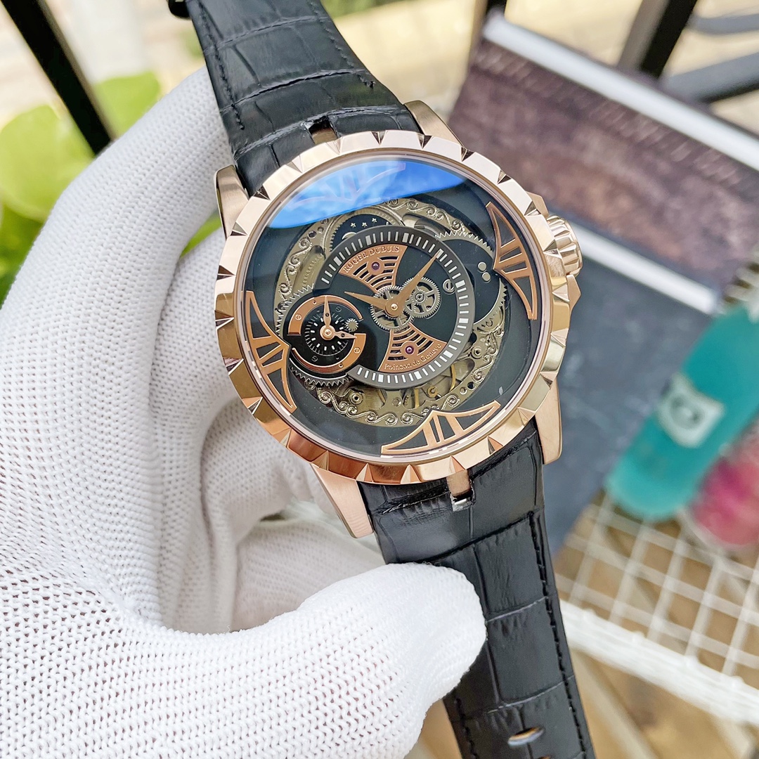 ロジェ デュブイ エクスカリバースーパーコピー うで時計 防水 紳士 Tourbillon 上質 メンズ 多色可選_1