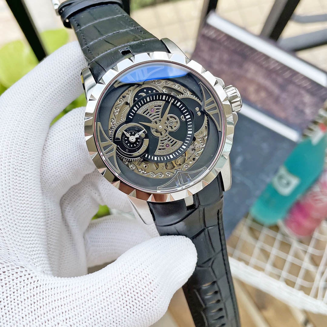 Roger Dubuis お値打ち価格 エクスカリバー 腕時計偽物 うで時計 防水 紳士 Tourbillon メンズ 多色可選_1