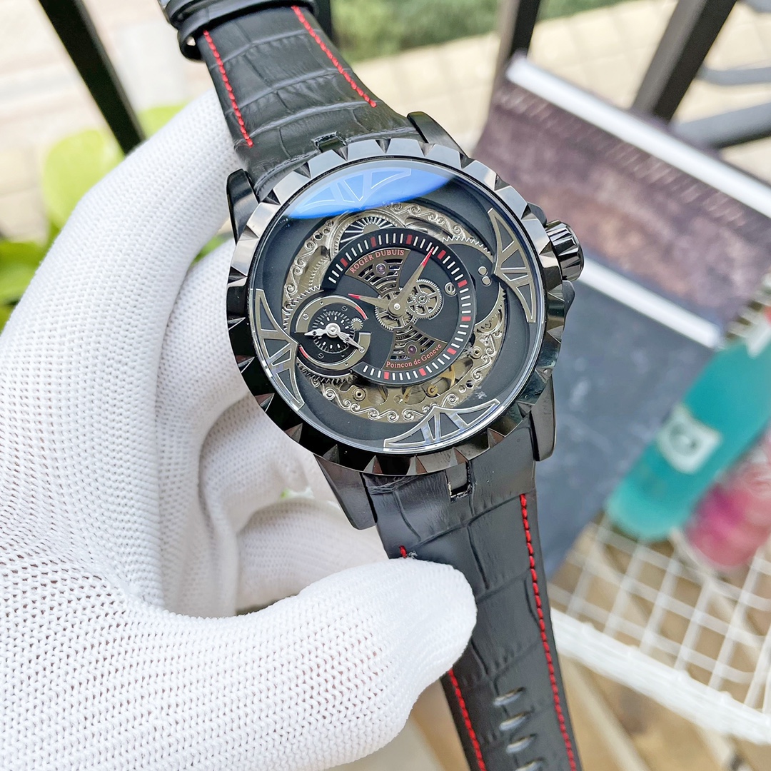 Roger Dubuis お値打ち価格 エクスカリバー 腕時計偽物 うで時計 防水 紳士 Tourbillon メンズ 多色可選_8