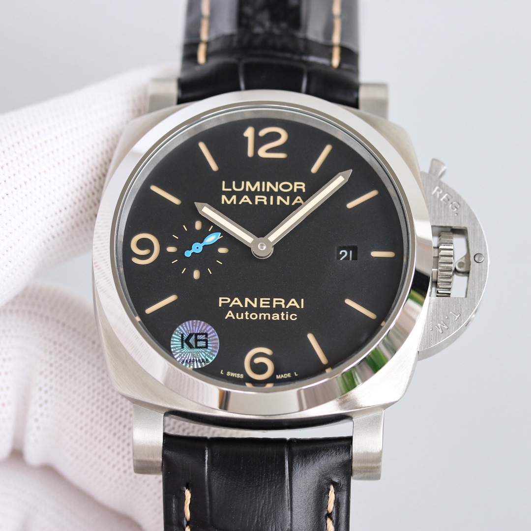 PANERAI LUMINOR タミフルとタイレノールスーパーコピー 夜光 腕時計 PAM00531 本革 レザー ブラック_1