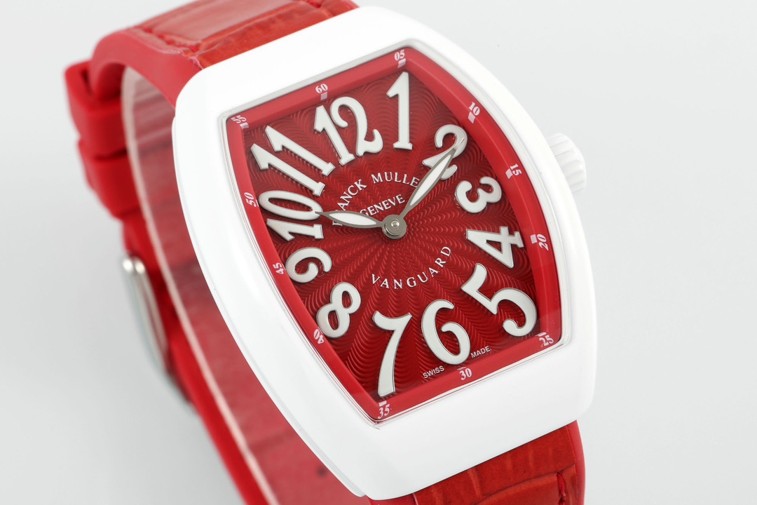 franck muller ヴァン ガードスーパーコピー 腕時計 ウォッチ 高品質 シンプル レディース レッド_2