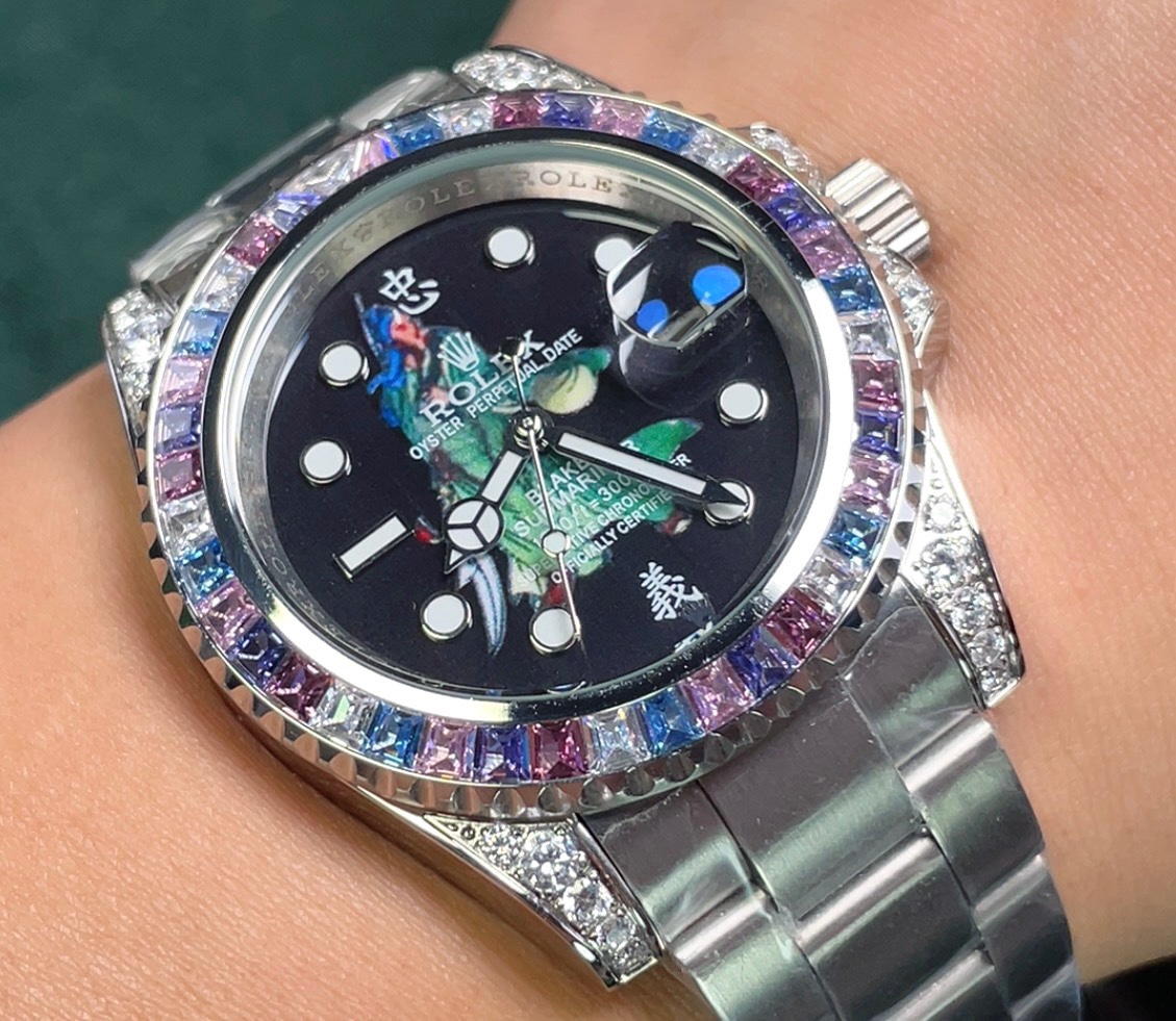 ROLEX サブマリーナ ー ノンデイトコピー 腕時計 防水 ウォッチ 人気新作 M126679 スチールバンド ブラック_2