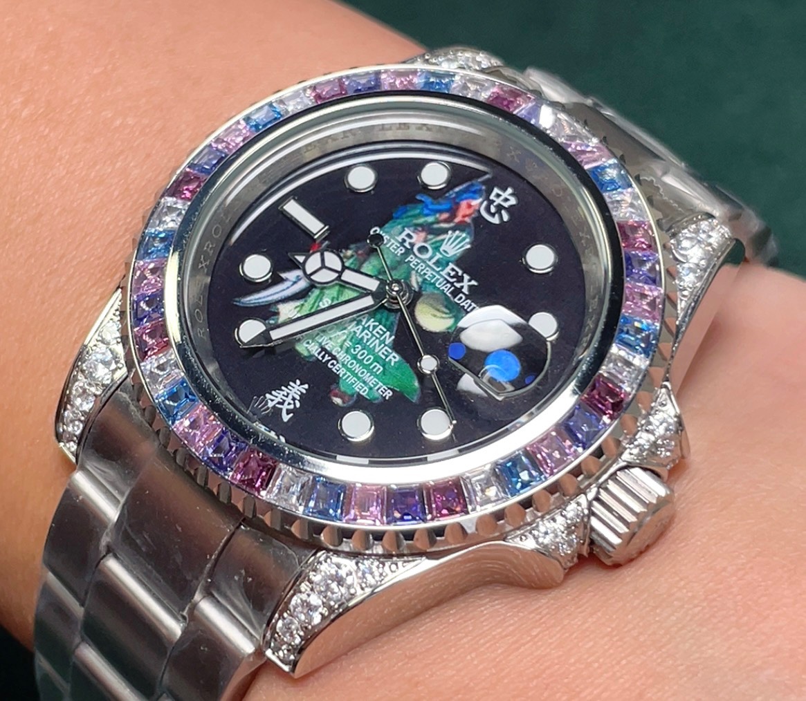 ROLEX サブマリーナ ー ノンデイトコピー 腕時計 防水 ウォッチ 人気新作 M126679 スチールバンド ブラック_4