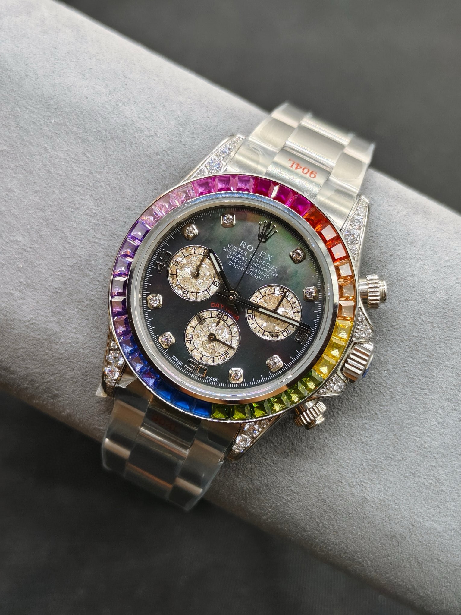 rolex コスモ グラフ デイトナ 定価スーパーコピー 腕時計 ウォッチ 紳士 シルバーケース ファッション_4